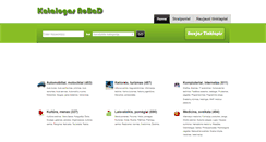 Desktop Screenshot of katalogas.nobad.eu